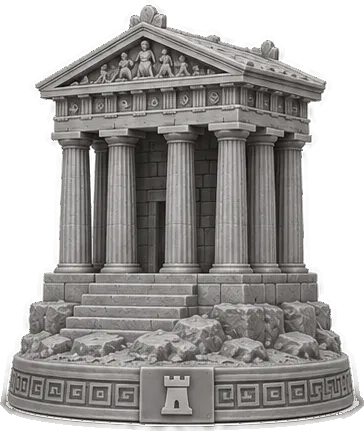 Tour Grecs en résine