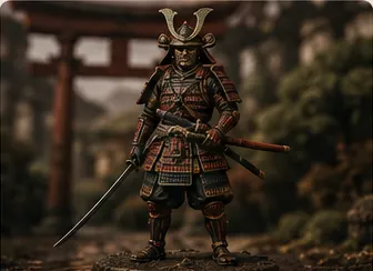 Exemple de figurine peinte